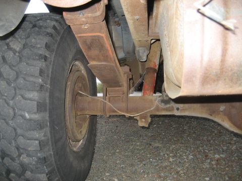 1979 Ford Bronco - Underneath