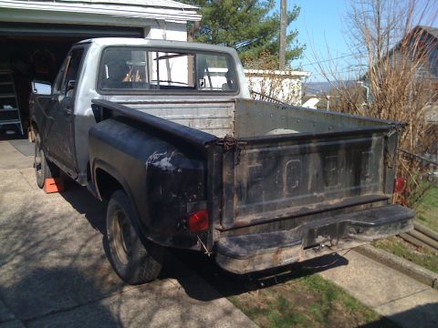 1985 Ford F-150 - This pickup truck, with its distinctive tailgate and body style, appears to be from the early 1980s, though it does not precisely match the…