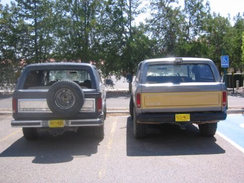 1980 Ford Bronco - My brakkebronco with a 10 times nicer (and a bit older) friend