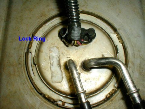 1983 Ford Bronco - Lock Ring Cleaning also makes it much easier to turn the ring.