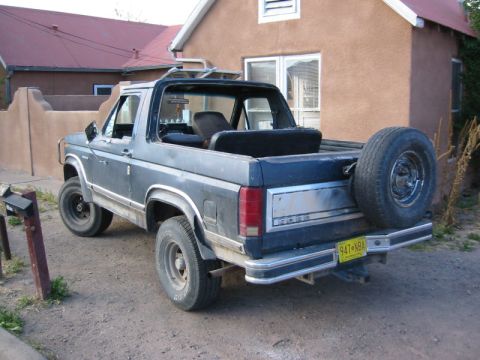 1980 Ford Bronco - Top off