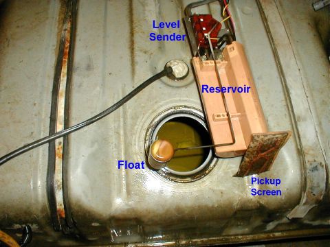 1983 Ford Bronco - FDM Removal Once the lock ring is removed, break the O-ring seal & lift the FDM from the tank. The reservoir will spill, and the pickup scr…