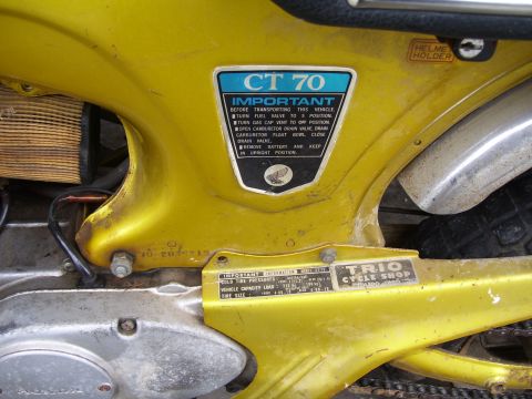 1972 Honda CT70 photo