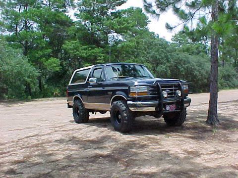 1995 Ford Bronco - Here I am posing at one of the sand pits