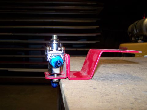1978 Ford Bronco - this will bolt to the underside of the cowl beside the master cylinder. I can run a short hose to my gauge that will be mounted on the cowl…