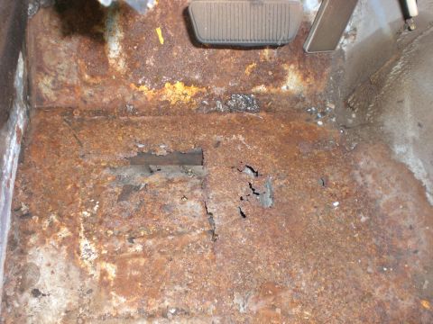 floor replacement - 1967 Ford Mustang