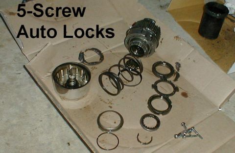 1983 Ford Bronco - 5-screw Lock Disassembled This level of disassembly is NOT necessary for removal or replacement. 4-slot spanner nut - E5TZ1197A 4-tab lock…