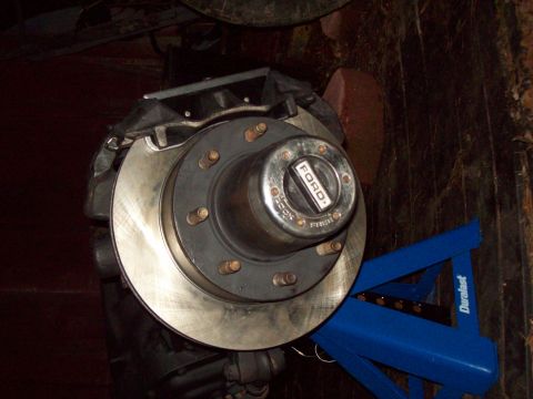 1989 Ford F-150 - hub and rotor