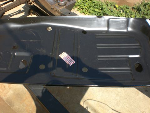 1967 Ford Mustang - New floor section