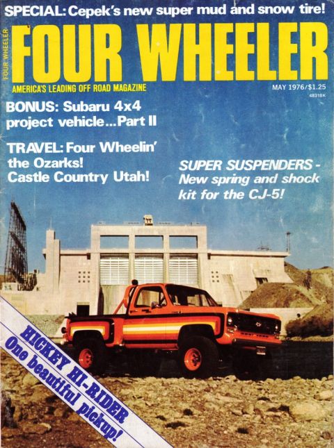 1996 Ford Bronco - 1977 Four Wheeler article on a Hickey prepped Chevy K-15 4x4 stepside...with M/T Baja King Tires - Cover