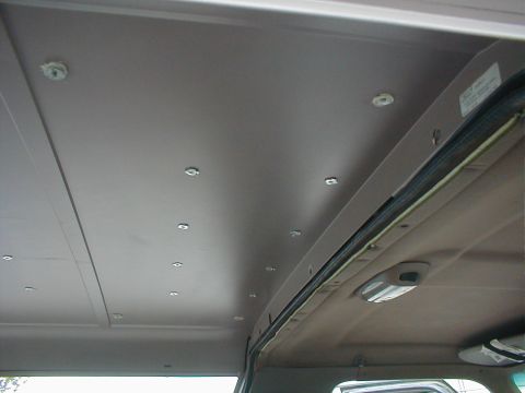 1983 Ford Bronco - Some of the nuts have to be spaced down or shortened because the roof is so thin. Although silicone helps hold the nuts while screws are be…