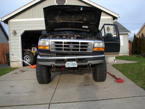 1996 Ford Bronco - One side on