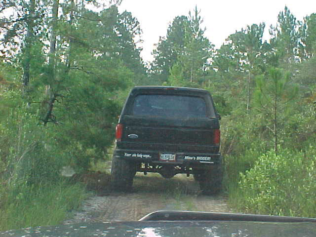 Shane on the trail