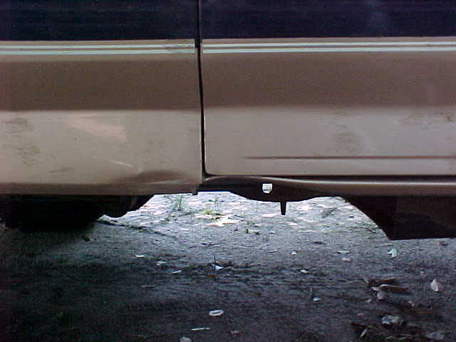 I didn't even notice my passenger door until I got home...
