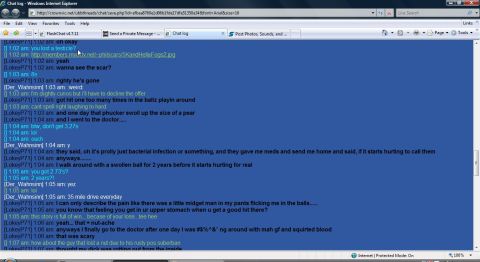 2000 Mercury Grand Marquis - A screenshot of a chat log, likely from an internet forum, with a SUPERMOTORS watermark visible at the bottom right.