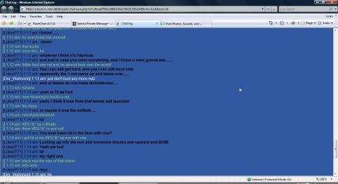 2000 Mercury Grand Marquis - Screenshot of a chat log with the Supermotors.net logo visible at the bottom right.