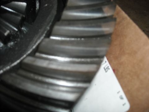 1979 Ford F-150 - Close-up of a differential gear, with a label indicating '7 LBS' visible.