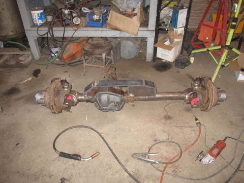 1992 Ford Bronco - This is a vehicle axle assembly, not a 1992 Ford Bronco.