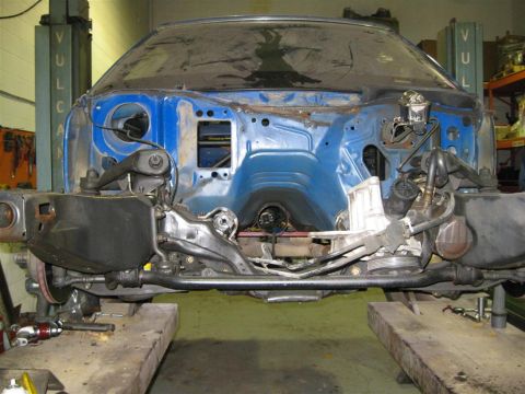 1984 Ford LTD Crown Victoria - This is going make putting the roll cage in a lot easier.