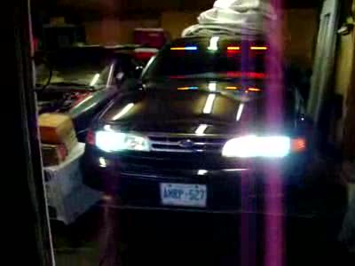 1996 Ford Crown Victoria - Early lighting test, more added since