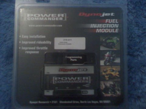 2005 Kawasaki Ninja R - Dynojet Power Commander III USB fuel injection module, part number 219-411, for 2005-2006 Kawasaki ZX6R.