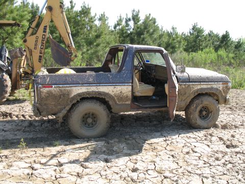 1979 Ford Bronco - The reason the shoes ate holes in his feet might have had something to do with the mile and a half walk back to HQ to get something to retr…