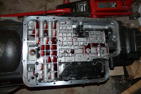 1995 Ford Bronco - Inside of the E4OD. These pics are to show how the E4OD is pieced together. This is after I started to remove some of the screws holding th…
