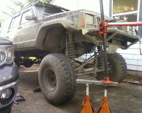 1990 Ford Bronco - Jack safety