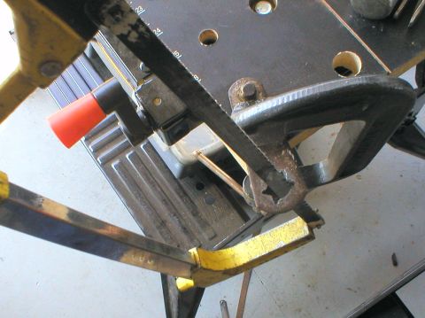 1983 Ford Bronco - Then I cut out as much as I could with my Stanley Contractor Grade hacksaw (the best for several reasons).