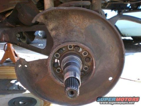 1967 Ford Mustang - You can also redrill the caliper bracket to put the caliper in the ideal position.
