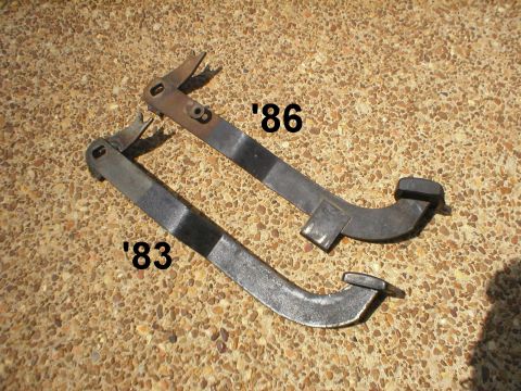 1983 Ford Bronco - When I compared the pedals, the spring bracket seemed different.