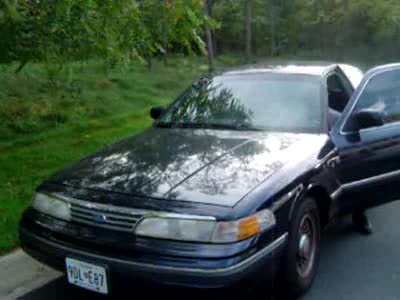 1993 Ford Crown Victoria - nitrous purge, or nitrous wasting lol open exhaust before H pipe was built