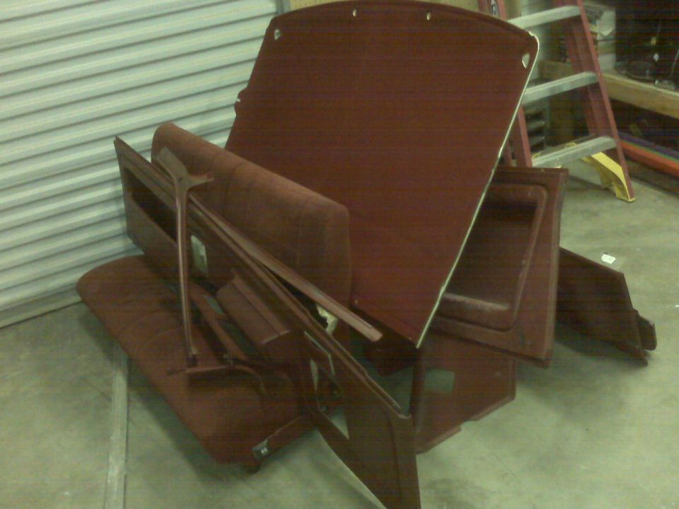 In a pile.
Interior from 1989 bronco that is for sale