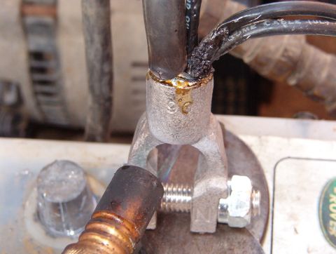 1983 Ford Bronco - The essence of soldering is: 1) clean surfaces 2) all parts heated above the melting point of the solder (regardless if it's by flame or el…