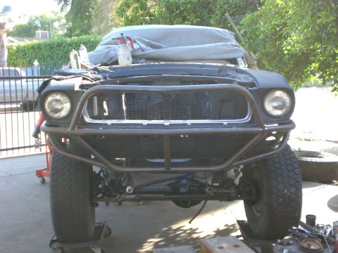 front bumper build - 1967 Ford Mustang
