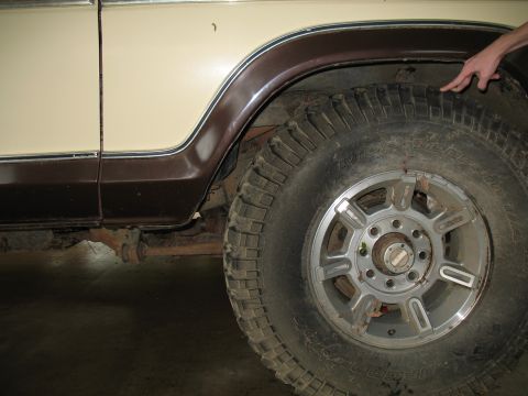 1979 Ford Bronco - back