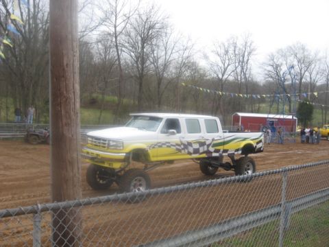 1988 Ford Bronco - 6 door truck. pulled the weight out of the drag field.