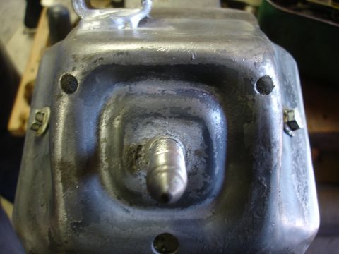 1995 Ford Taurus - Close-up of a metal part, possibly from a vehicle's clutch or bearing system.