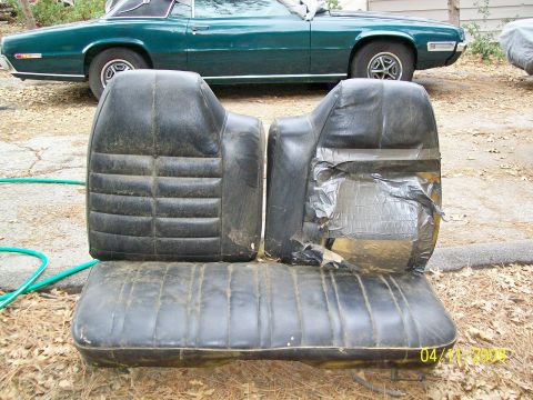 1972 Ford Ranchero - 1972 Ranchero High back seat