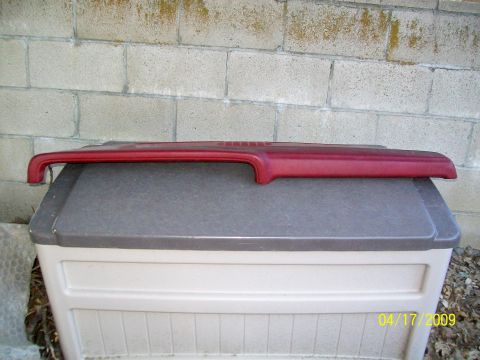 1972 Ford Ranchero - 1974-78 Mustang II dash pad