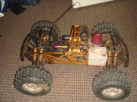 1992 Ford Bronco - This is a remote control monster truck, not a 1992 Ford Bronco.