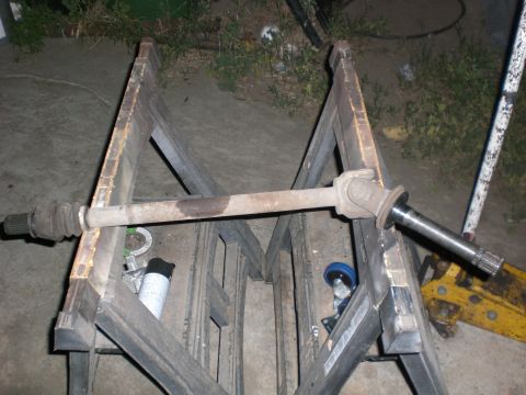 1967 Ford Mustang - F150 D44TTB pass side axle and stub