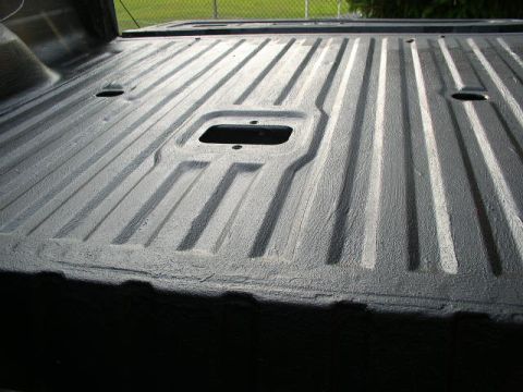 1979 Ford Bronco - Bed liner went on easy
