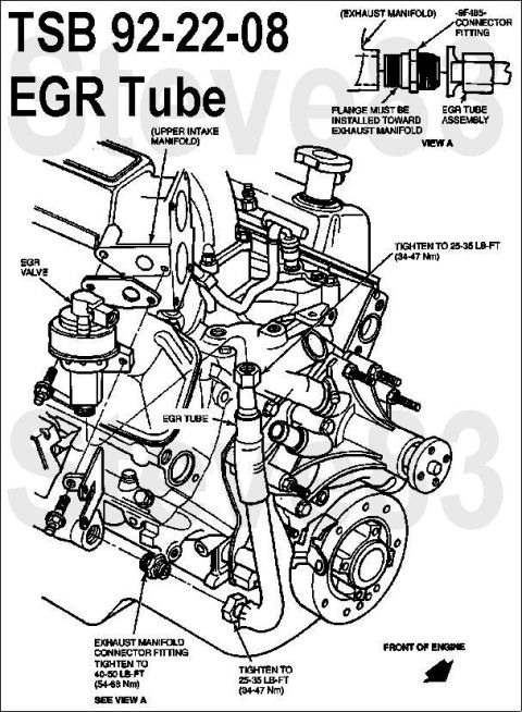 1983 Ford Bronco - TSB 92-22-08 EGR Tube Publication Date: OCTOBER 21, 1992 LIGHT TRUCK: 1988-91 BRONCO, ECONOLINE, F-150, F-250, F-350 ISSUE: The EGR tube ma…