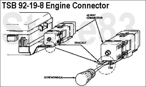 1983 Ford Bronco - TSB 92-19-08 Engine Connector (C101) Publication Date: SEPTEMBER 9, 1992 LIGHT TRUCK: 1992 BRONCO, F SUPER DUTY, F-150-350 SERIES ISSUE: Th…