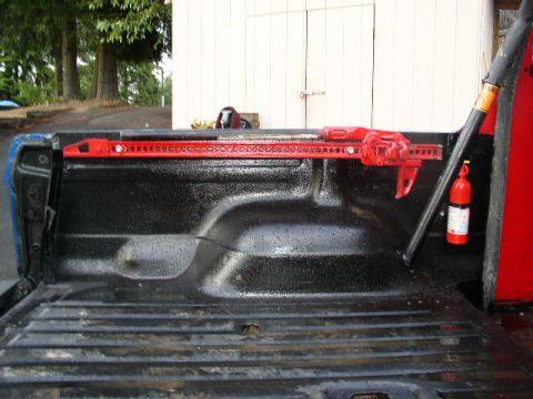 1979 Ford Bronco - Perfect spot for the jack