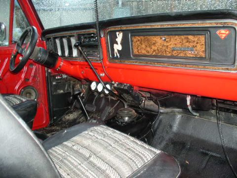 1979 Ford Bronco - Decided the interior needed some paint