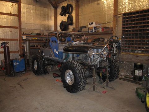 1992 Ford Bronco - This heavily modified vehicle appears to be a custom build, not a stock 1992 Ford Bronco.
