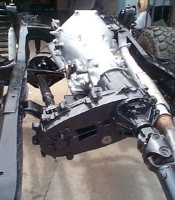 Transmission and Transfer Case Mounted.