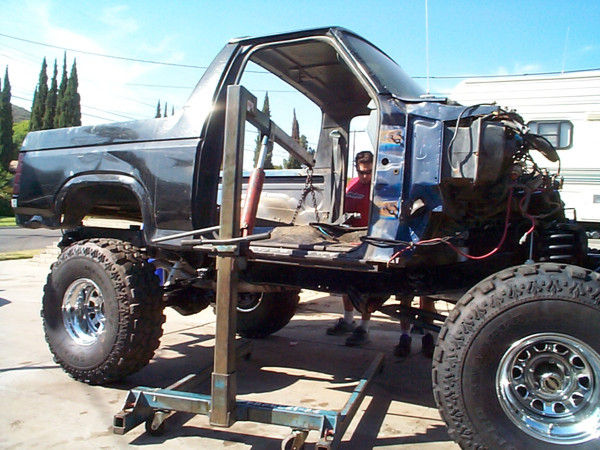 Original 1981 Body Installed on the Newer, Restored 1993 Frame